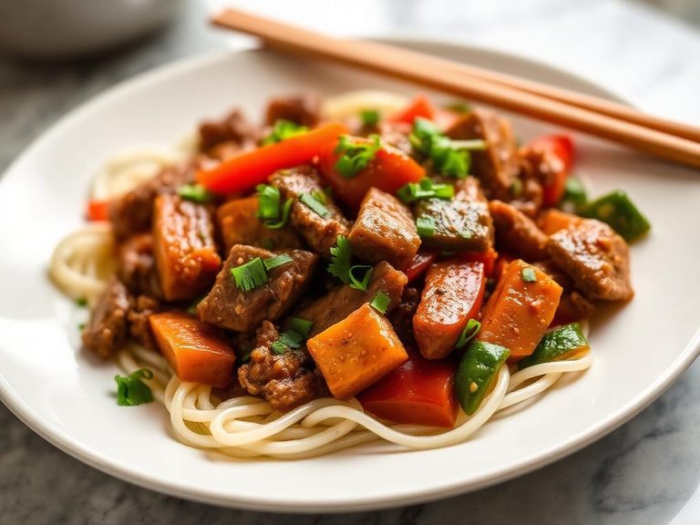 Tomato Beef Stir-fry