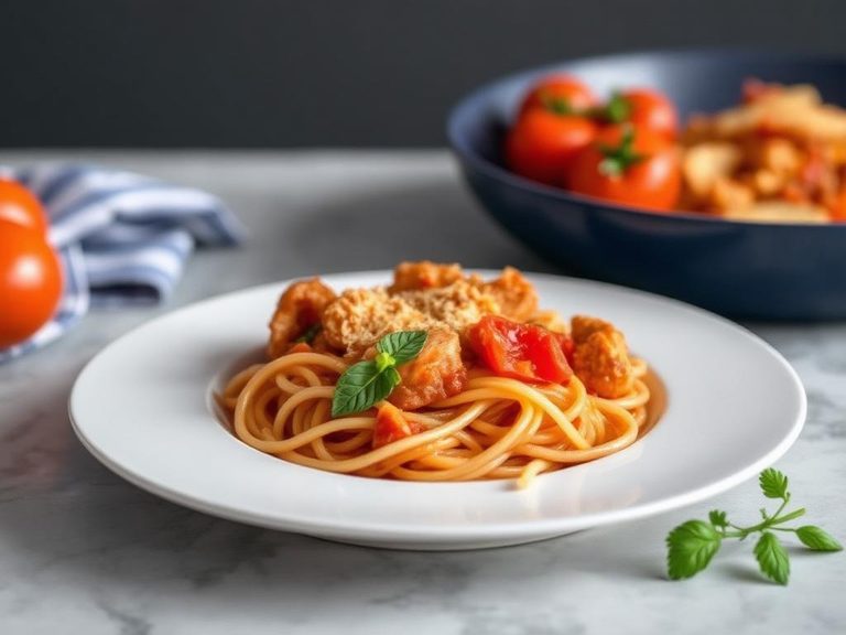 Tomato Chicken Pasta