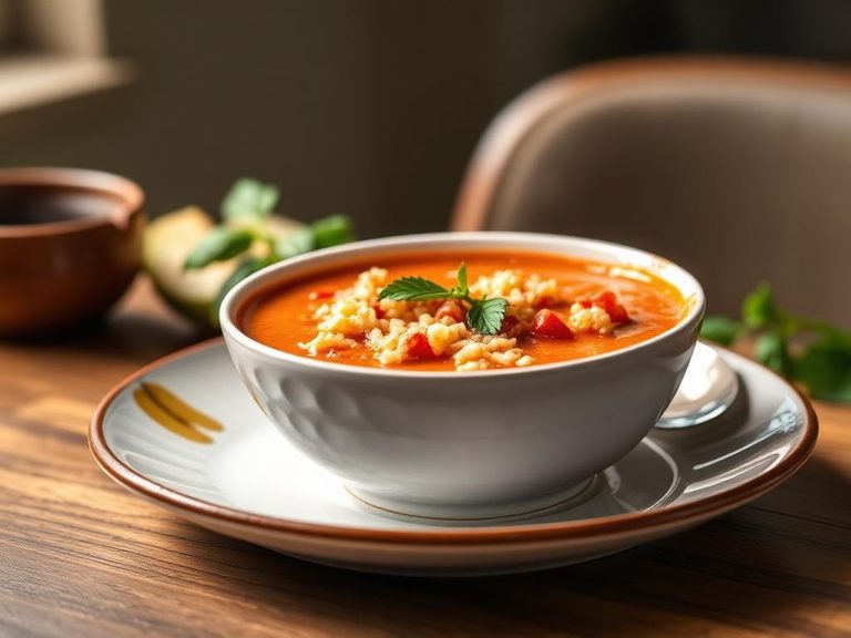 Tomato Rice Soup