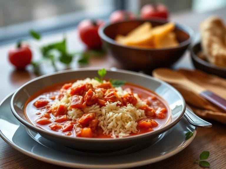 Tomato Soup Rice