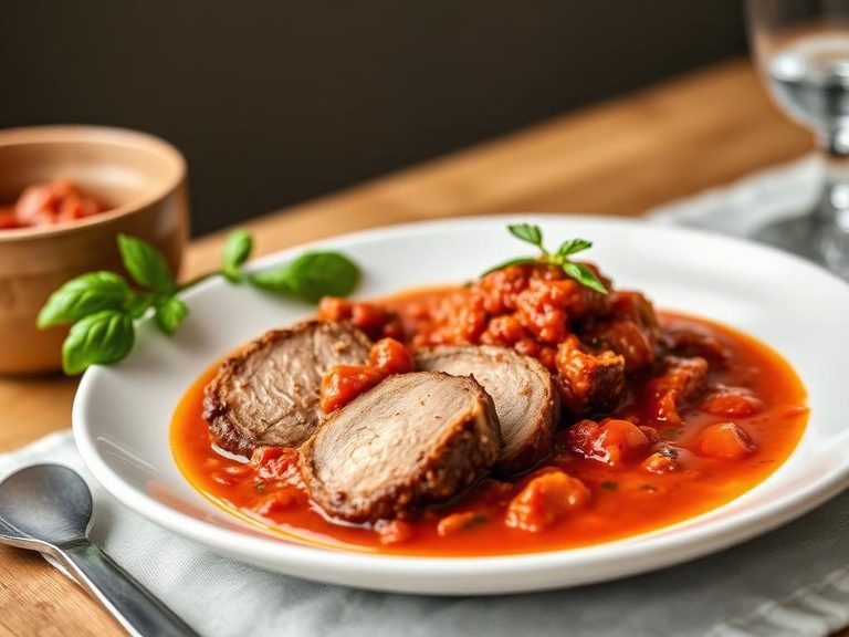 Tongue in Tomato Sauce (Eastern European)