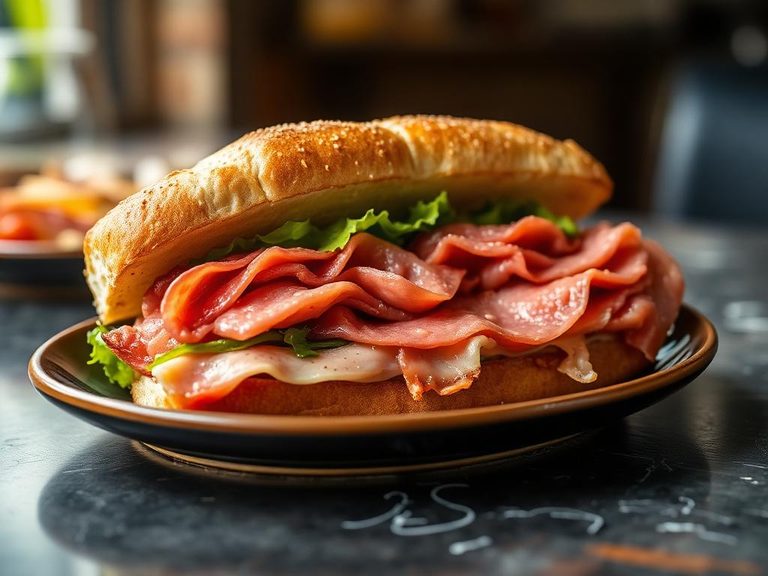 Tongue Sandwich (Jewish Deli)