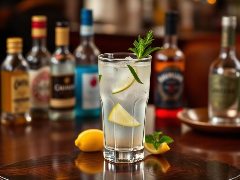 Tonic Water Cocktail