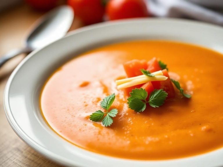 Topping for a creamy tomato soup