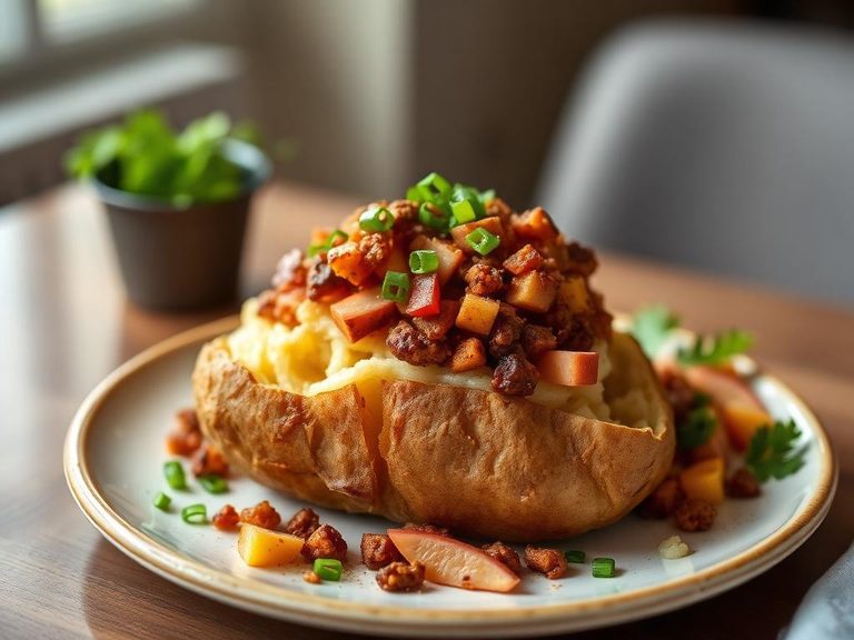 Topping for a loaded baked potato