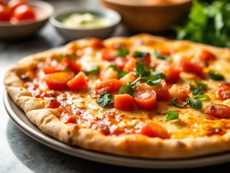 Topping for pizza or flatbreads