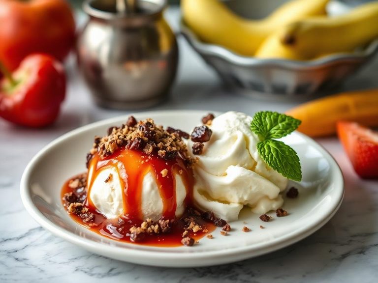 Topping for Vanilla Ice Cream
