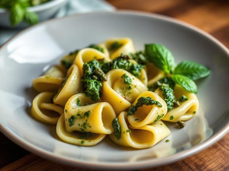 Tortellini with Pesto