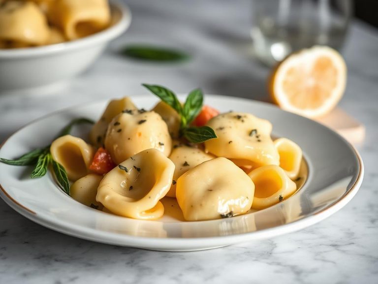 Tortellini with Sage Butter