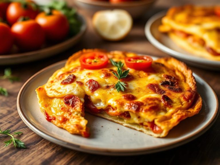 Tortilla de Tomate (Spanish tomato omelette)