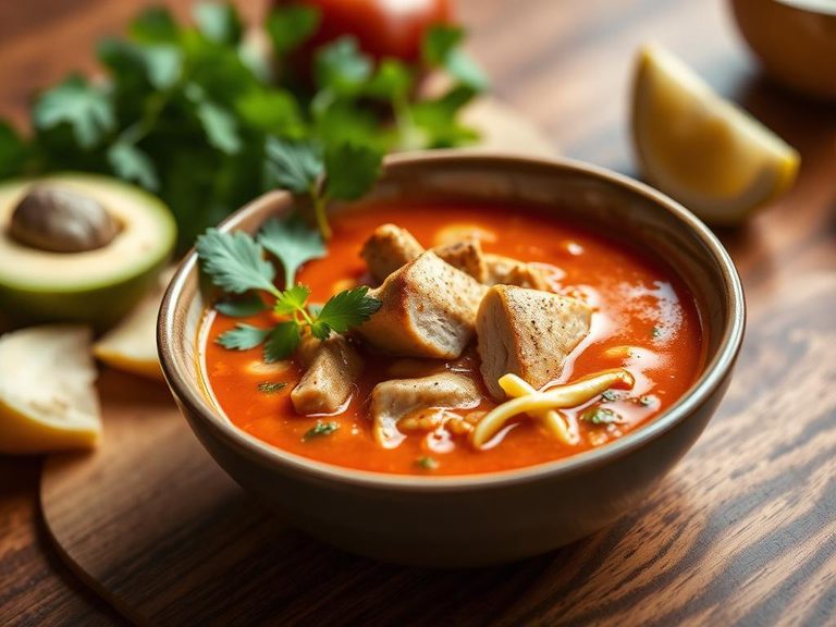 Tortilla Soup with Chicken