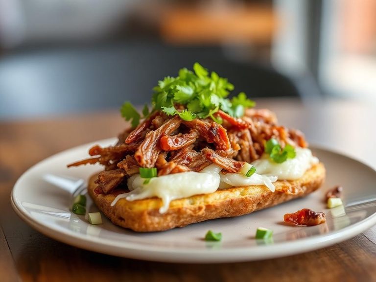 Tostada de Carne