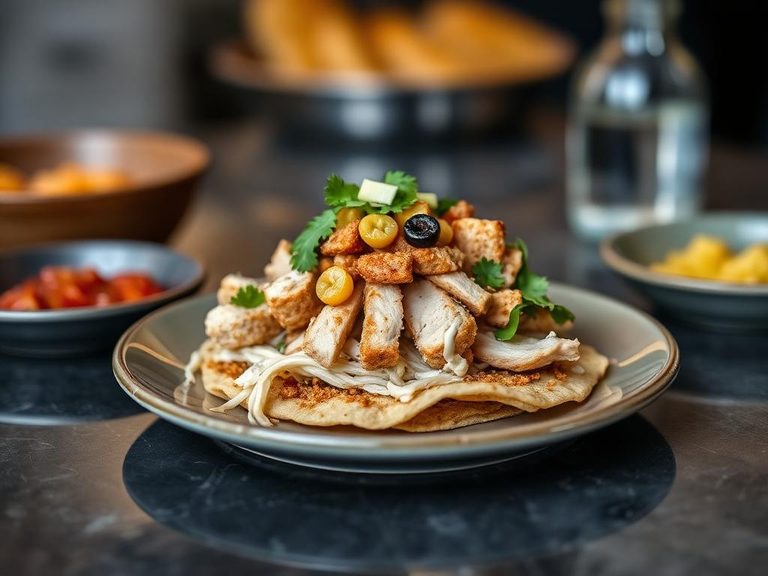 Tostada de Pollo