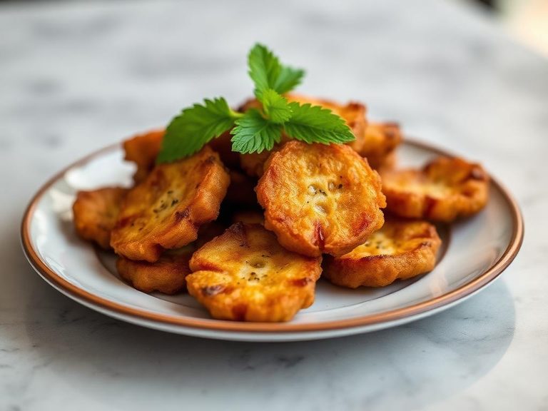 Tostones (Fried Plantains, a close relative)