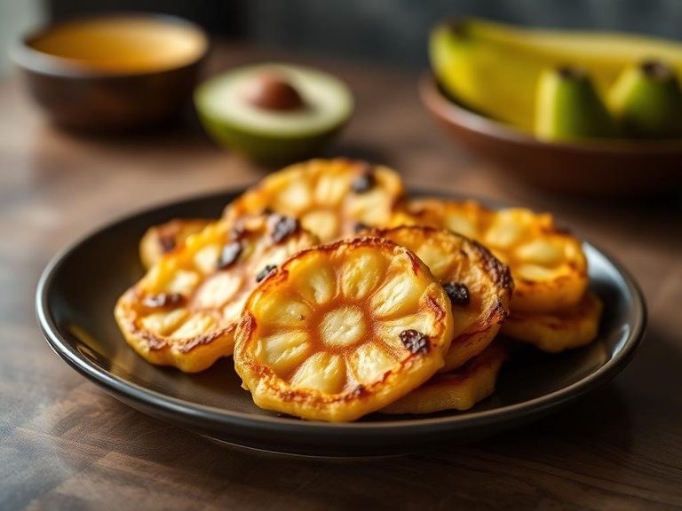 Tostones (though typically made from green plantains, some variations use ripe)