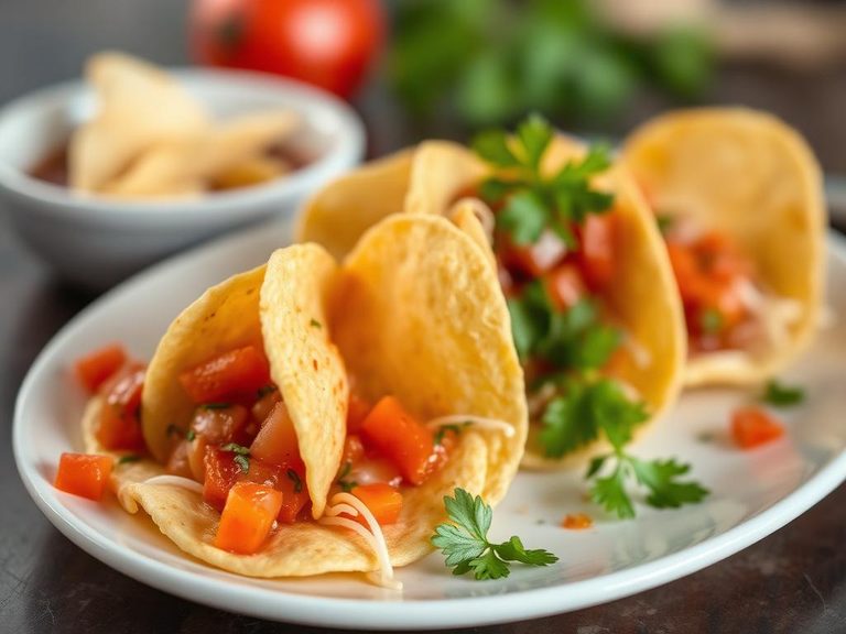 Totopos con salsa