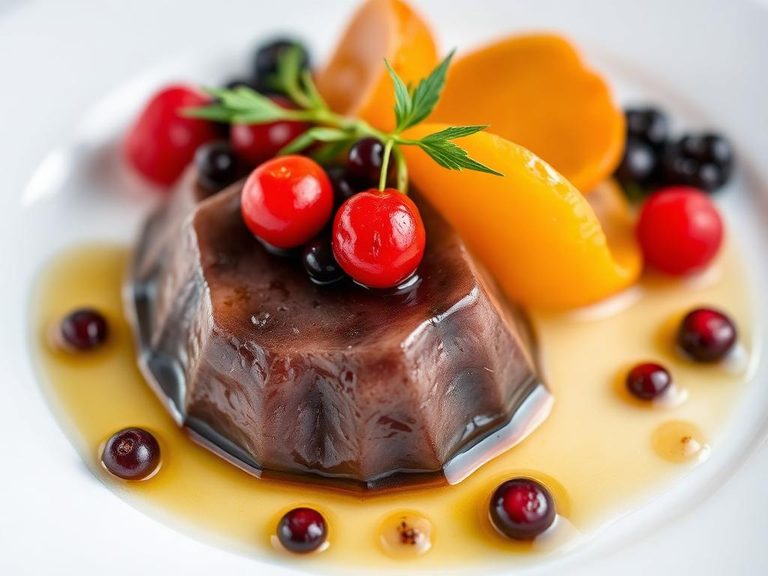 Traditional Agutuk with berries and seal oil