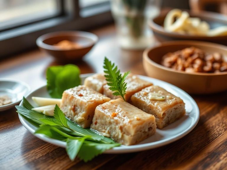 Traditional Filipino latik (coconut curds)