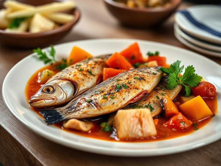 Traditional Mediterranean fish stews