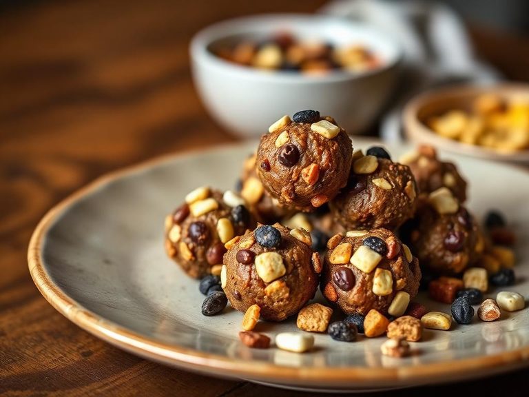 Trail Mix Energy Bites
