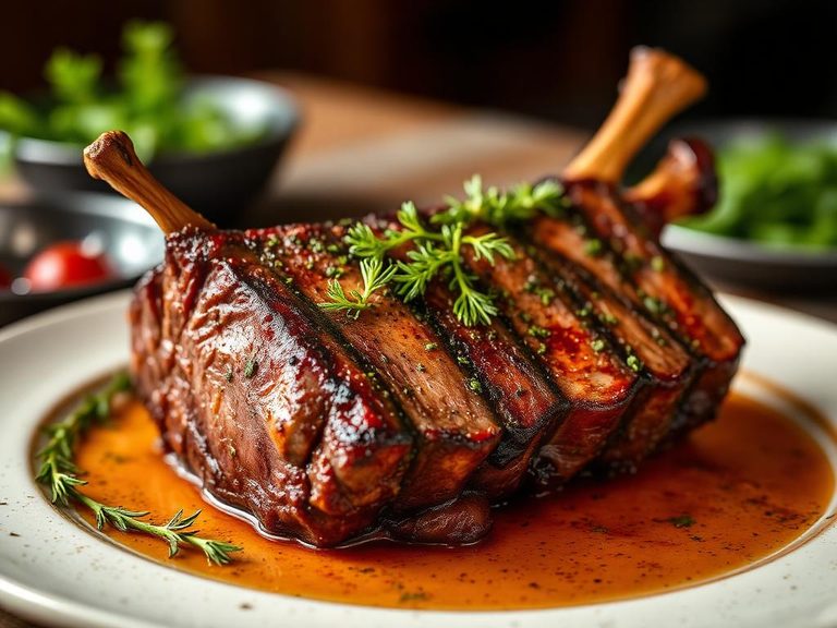 Tri-tip roast with herbs