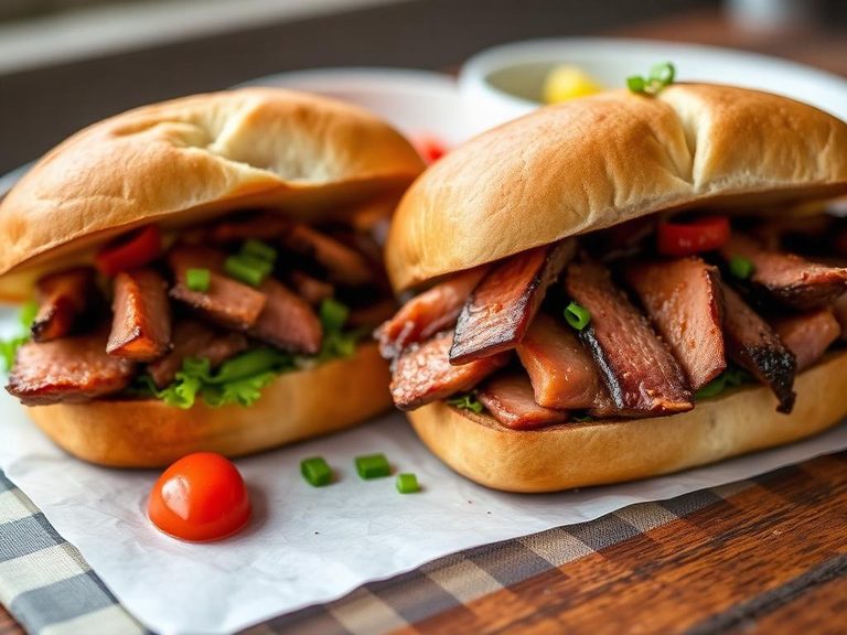 Tri-tip sandwiches