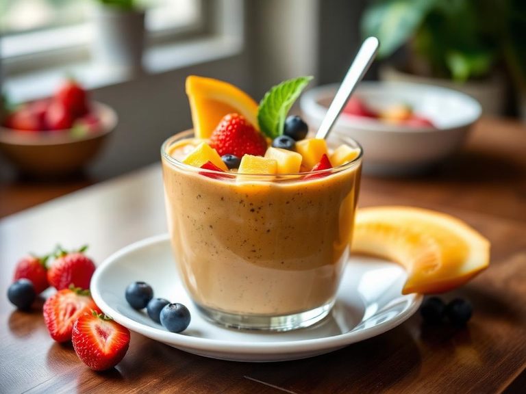 Tropical Fruit Smoothie Bowl