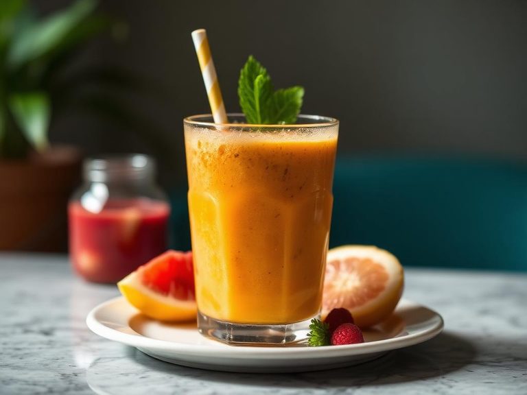 Tropical Sunrise Smoothie