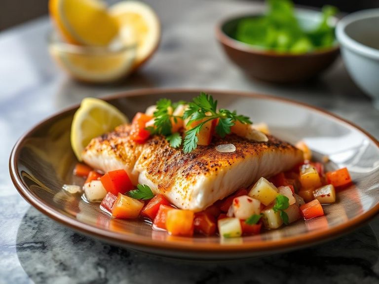 Trout ceviche