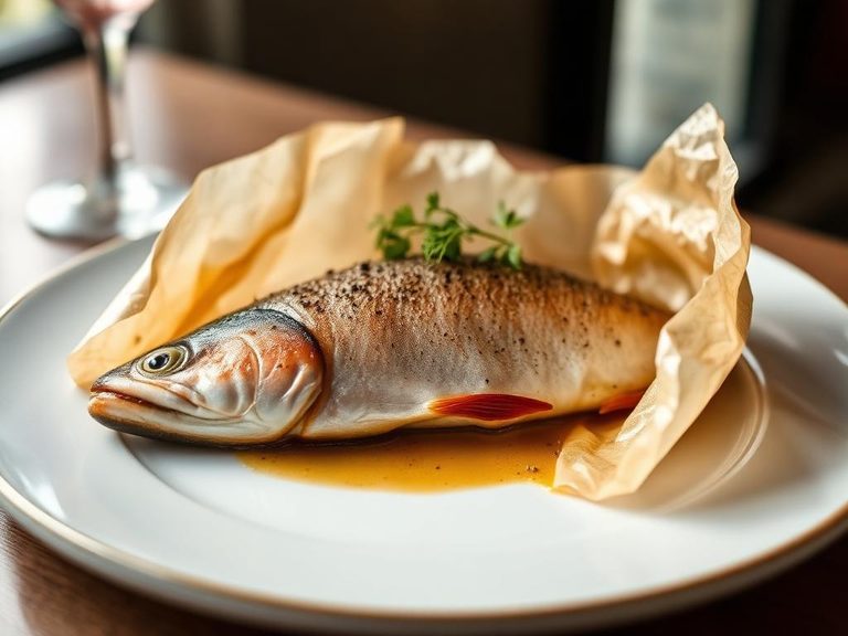 Trout en Papillote