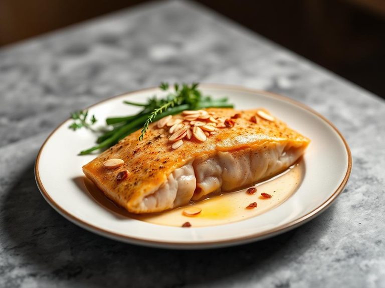 Trout Fillet with Almondine