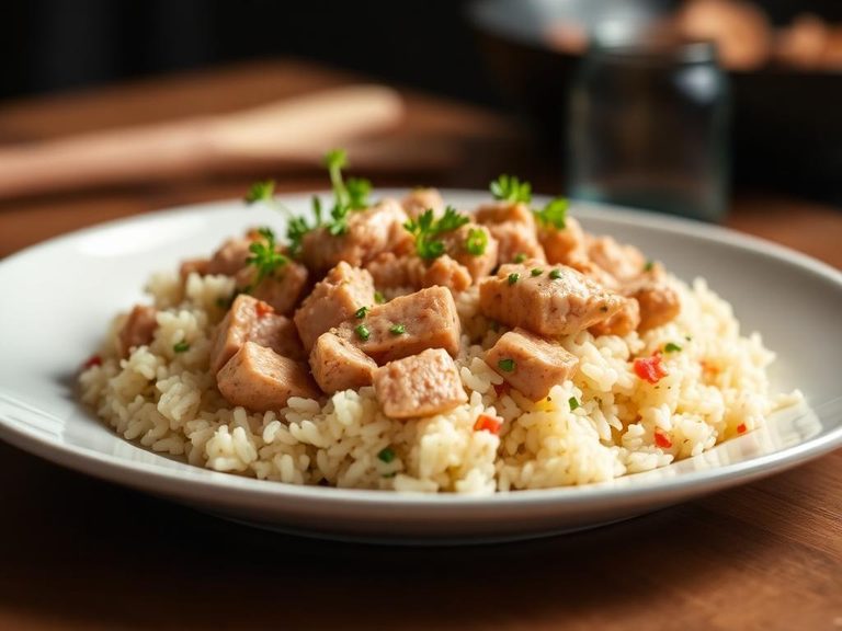 Tuna and Rice Skillet