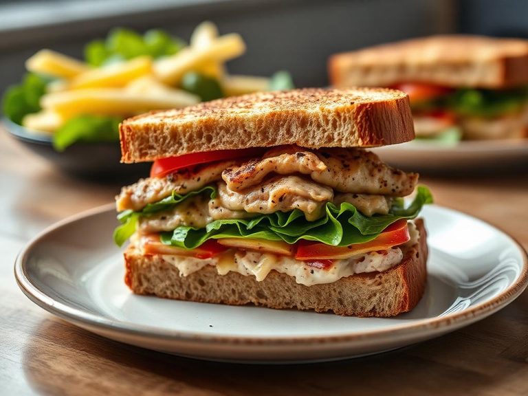 Tuna Melt Sandwich