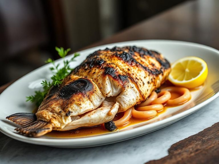 Turbot à la plancha