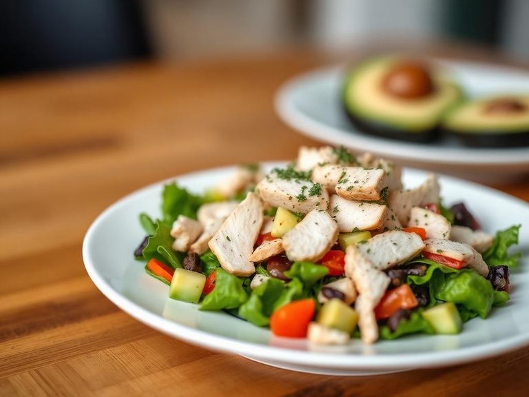 Turkey and Avocado Salad