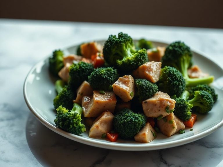 Turkey and Broccoli Skillet