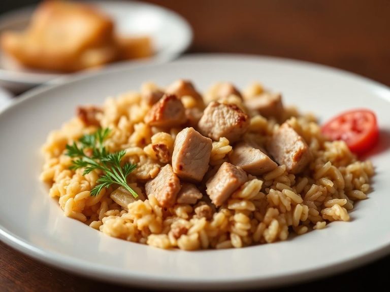 Turkey and Brown Rice Dinner