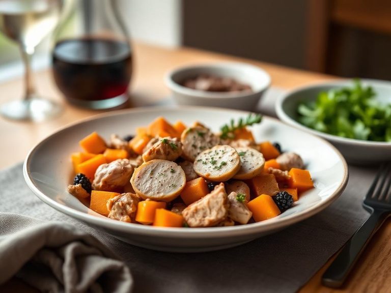 Turkey and butternut squash blend