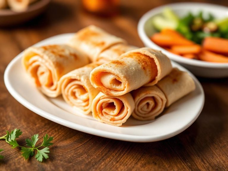 Turkey and cheese roll-ups
