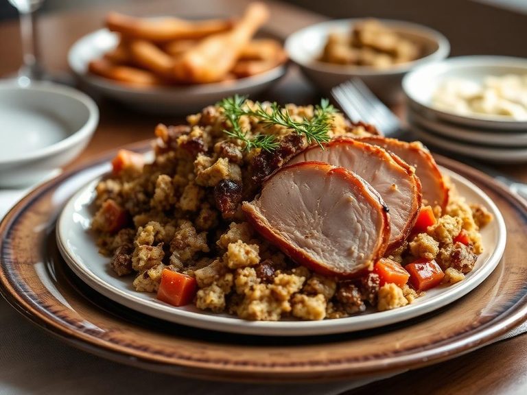 Turkey and Stuffing