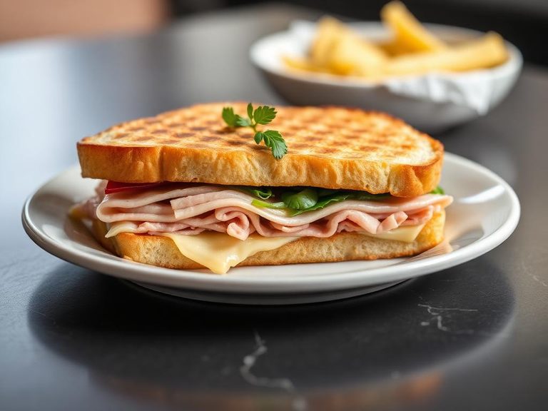 Turkey and Swiss Panini