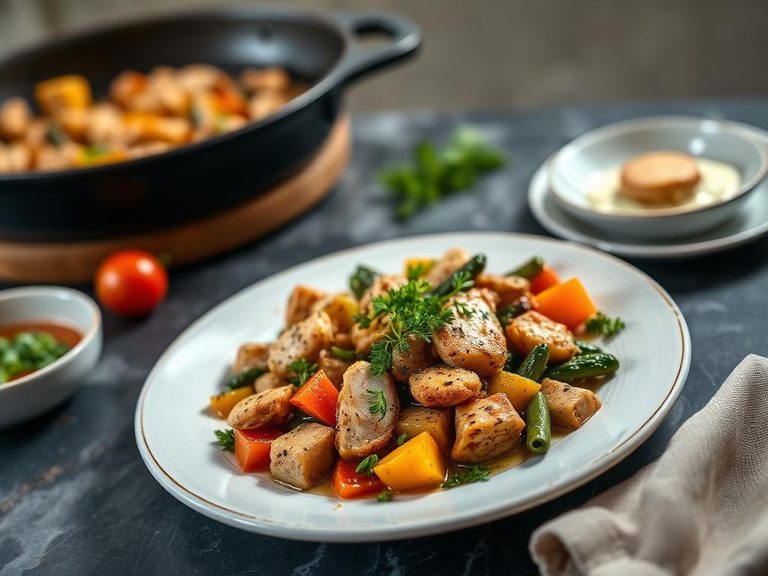 Turkey and Vegetable Skillet