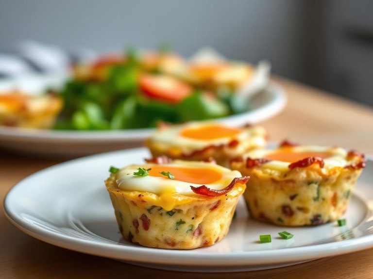 Turkey bacon and egg muffin cups