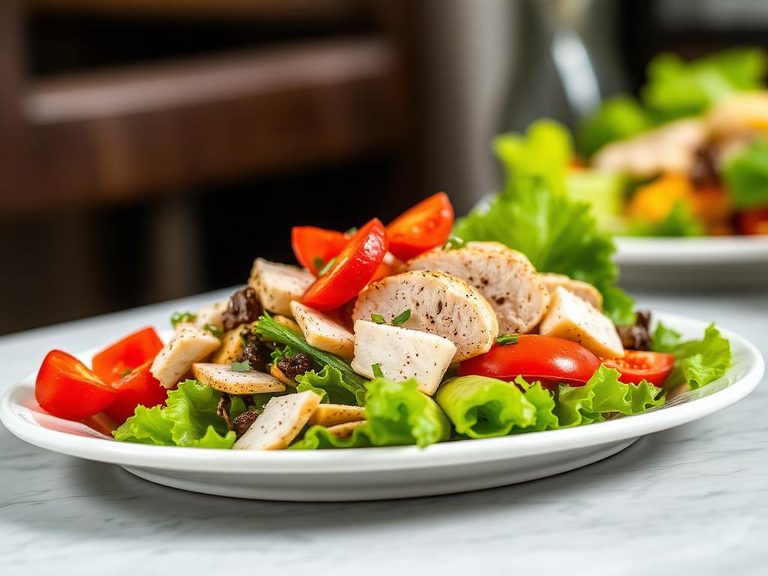 Turkey Club Salad