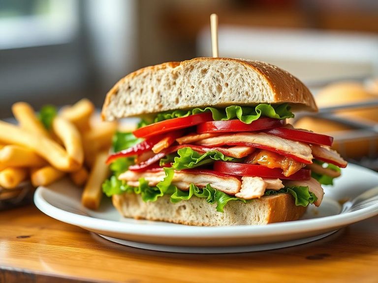 Turkey Club Sandwich
