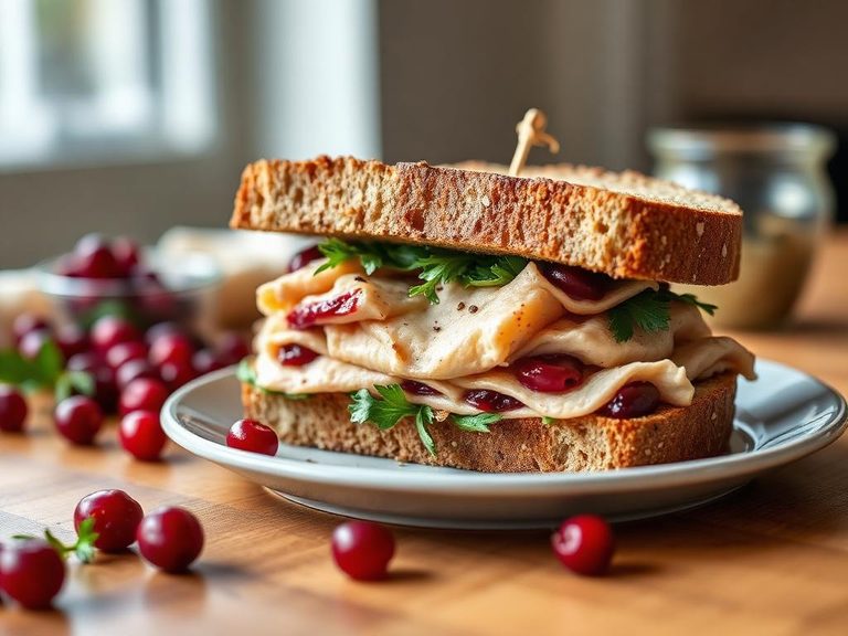 Turkey Cranberry Sandwich