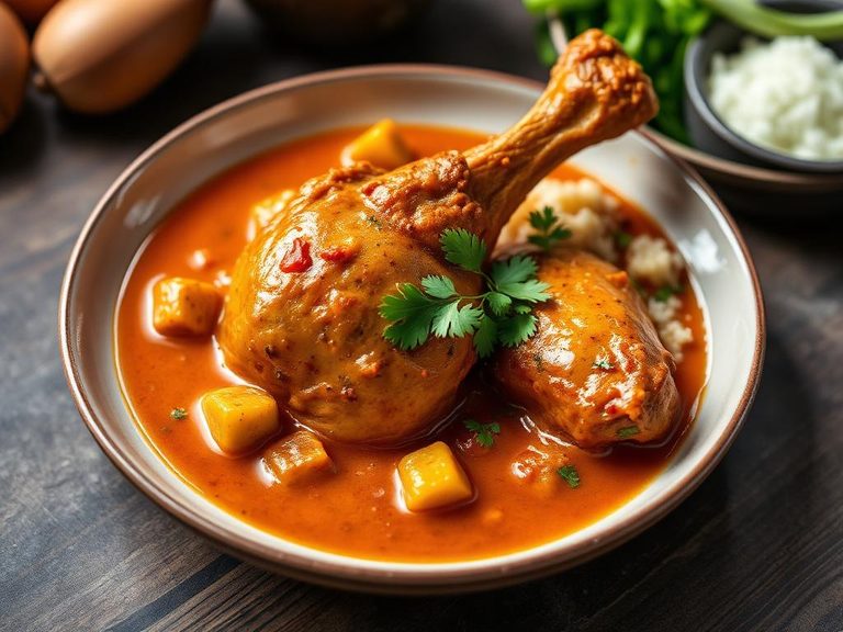 Turkey Drumstick Curry