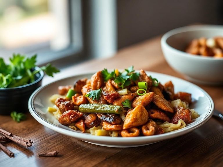Turkey Frank Stir-fry