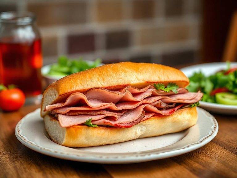 Turkey Ham and Roast Beef Sub