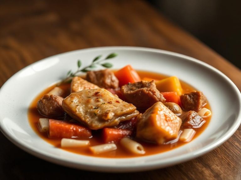 Turkey Heart Stew